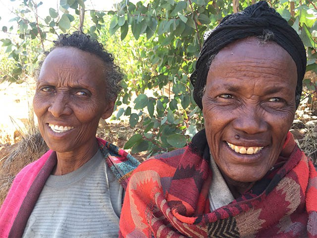 Two women in Sidama Zone, Ethiopia. Alan Nicol